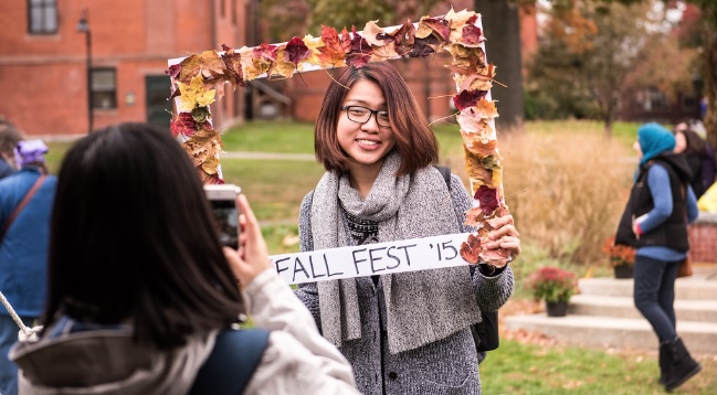 Fall Fest at Mount Holyoke