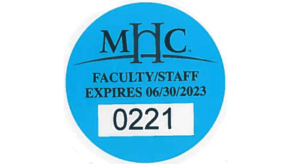 MHC Parking Decal
