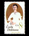 Emily Dickinson postage stamp